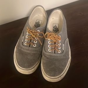 Vans heather gray size 9 shoe